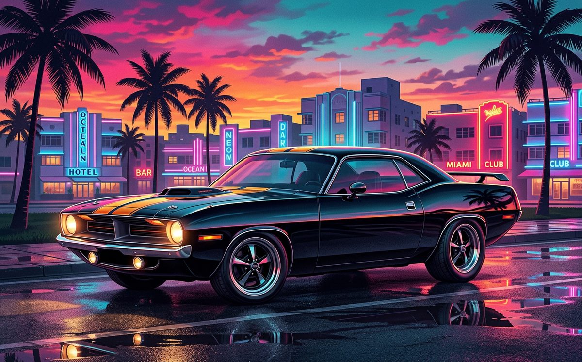 Sabre Turbo — Vice City Cars concept artwork