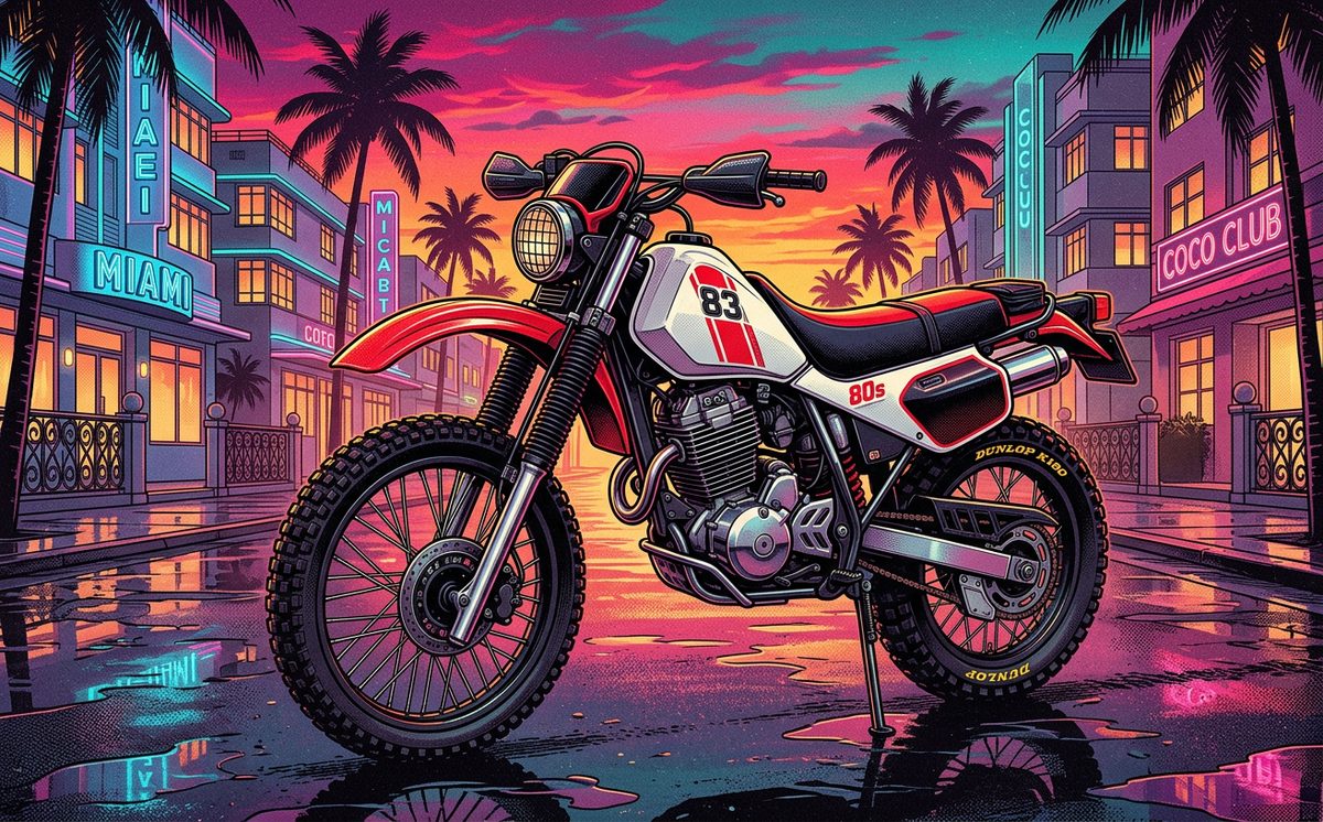 Sanchez — Vice City Cars concept artwork
