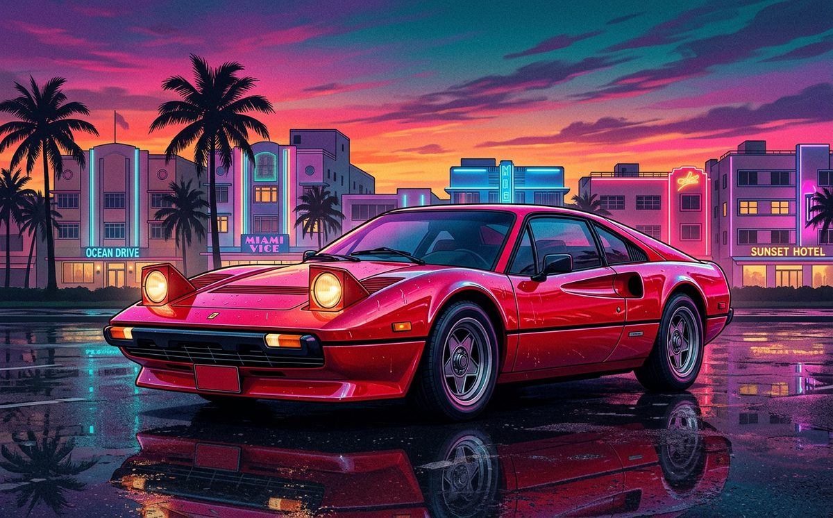Banshee — Vice City Cars concept artwork